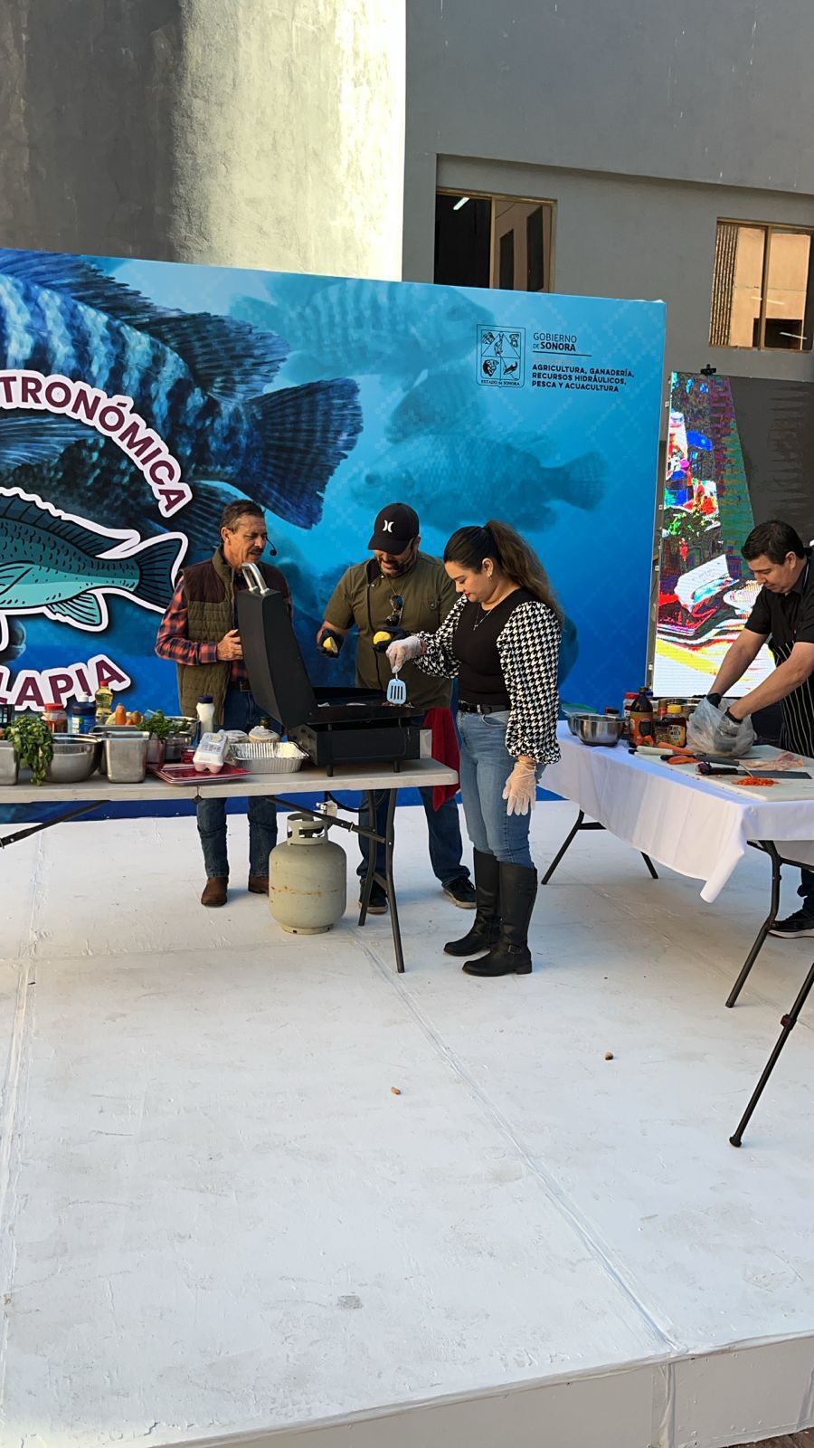 Sagarhpa impulsa el consumo de tilapia con participativa Muestra Gastronómica